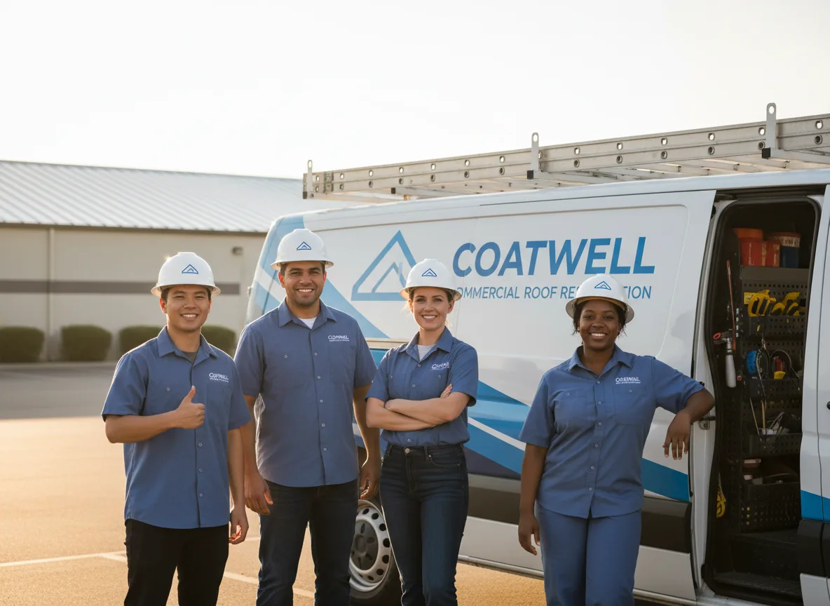 Commercial roof coating company in Gonzales, LA